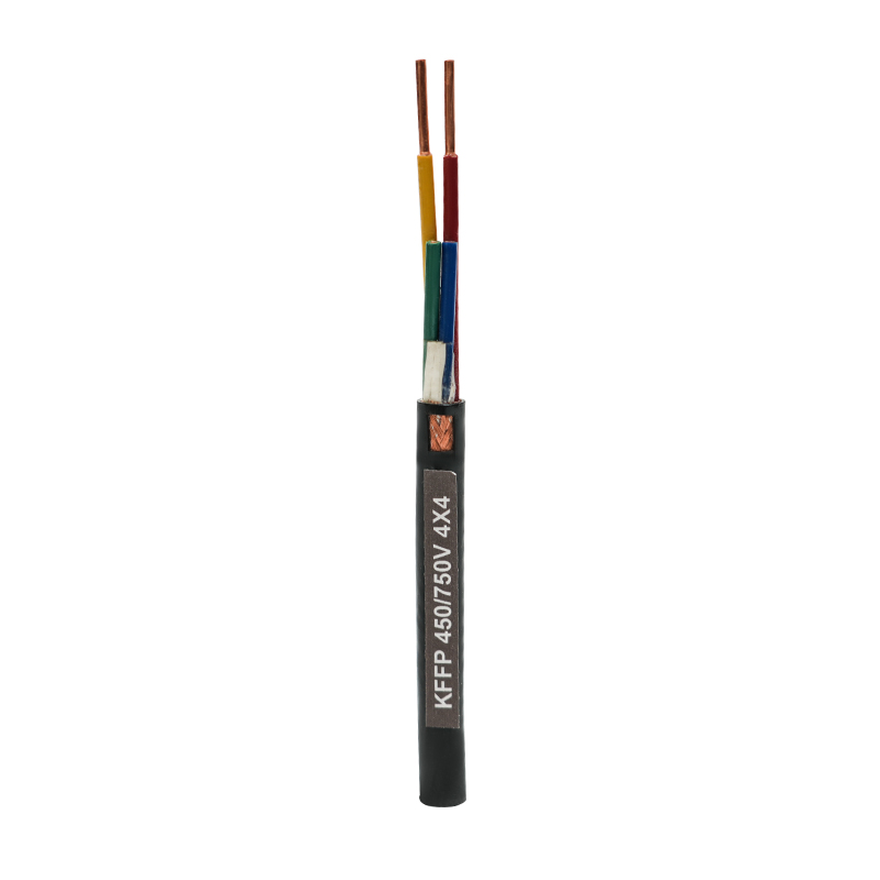 Fluoroplastic insulated control cable